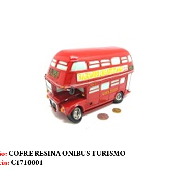 COFRE DE ÔNIBUS DE TURISMO EM RESINA