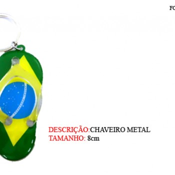 CHAVEIRO EM METAL. TAM:9x5.3x2CM CHAVEIRO EM METAL. TAM:9x5.3x2CM