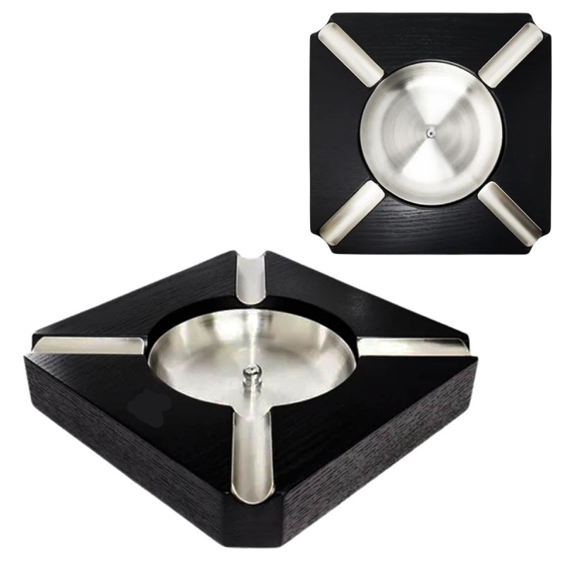 CINZEIRO P/ CHARUTO EM MADEIRA. TAM:21X7.5X25CM CINZEIRO P/ CHARUTO EM MADEIRA. TAM:21X7.5X25CM