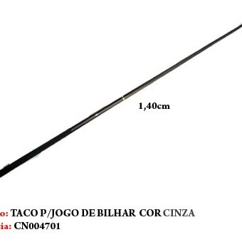 TACO DE BILHAR EM MADEIRA. TAM: 148CM TACO DE BILHAR EM MADEIRA. TAM: 148CM
