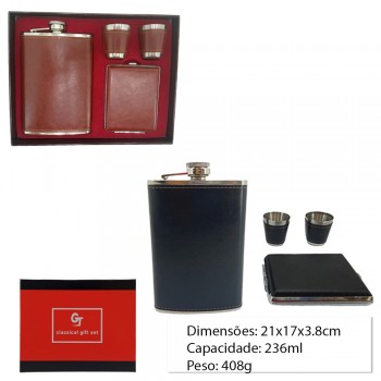 KIT FRASCO 240ML C/2 COPOS+CIGARREIRA REF:DSC4747 KIT FRASCO 240ML C/2 COPOS+CIGARREIRA REF:DSC4747