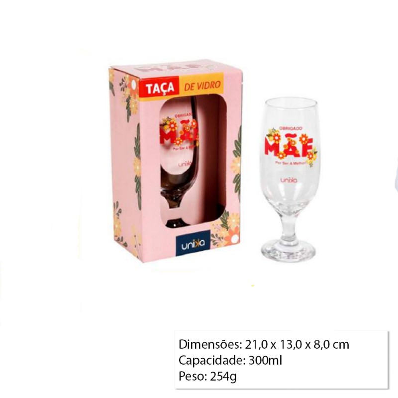 TAÇA OBRIGADO MÃE 300ML REF: 1404 TAÇA OBRIGADO MÃE 300ML REF: 1404