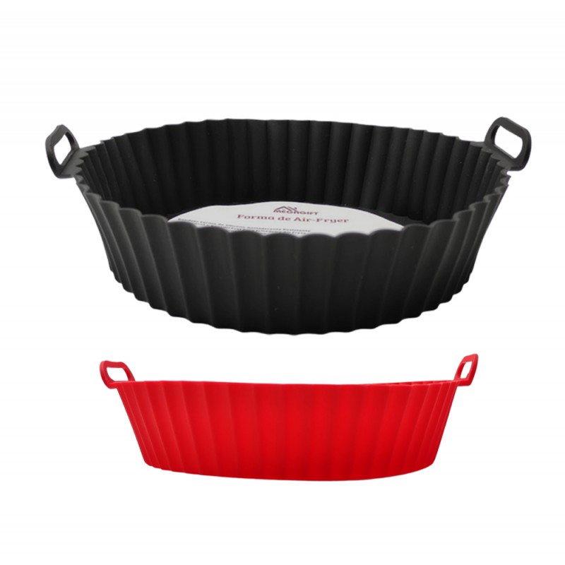 FORMA PARA AIRFRYER EM SILICONE 20CM MG-9144 FORMA PARA AIRFRYER EM SILICONE 20CM MG-9144