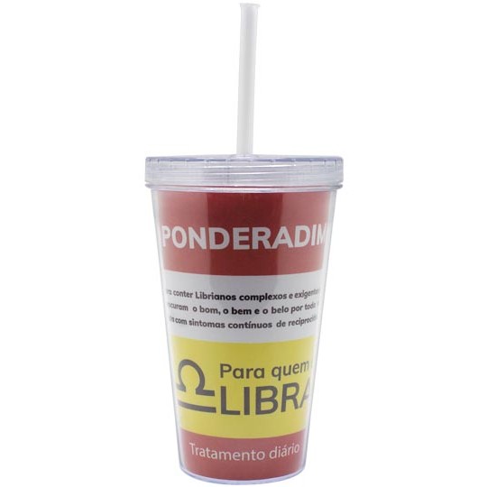 COPO CANUDO LIBRA 470ML COPO CANUDO LIBRA 470ML