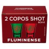 KIT 2 COPOS DE SHOT PRIME DE VIDRO 60ML MODELO FLUMINENSE REF: 23040235 KIT 2 COPOS DE SHOT PRIME DE VIDRO 60ML MODELO FLUMINENSE REF: 23040235