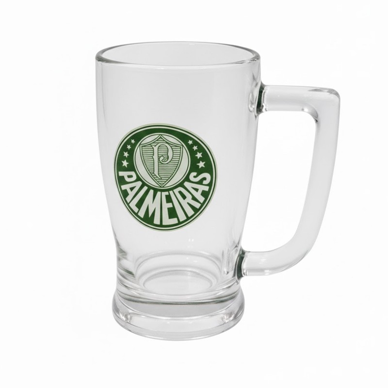 CANECA TABERNA DE VIDRO 340ML MODELO PALMEIRAS REF: 5901038