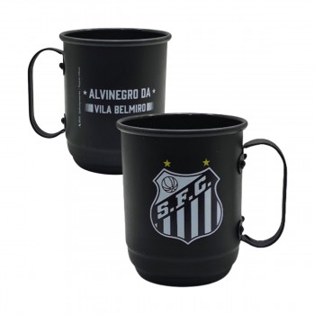 CANECA MODELO SANTOS EM ALUMINIO 500ML REF: 804037 CANECA MODELO SANTOS EM ALUMINIO 500ML REF: 804037