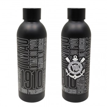 GARRAFA TÉRMICA INOX 500ML CORINTHIANS REF: 123239 GARRAFA TÉRMICA INOX 500ML CORINTHIANS REF: 123239