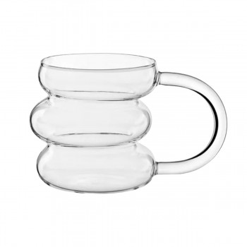 CANECA BOROSSILICATO DRINKS 430ML EM VIDRO REF: 241005