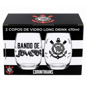 COPOS DE VIDRO LONG DRINK BELIZE 470ML MODELO CORINTHIANS REF: 764739 COPOS DE VIDRO LONG DRINK BELIZE 470ML MODELO CORINTHIANS REF: 764739