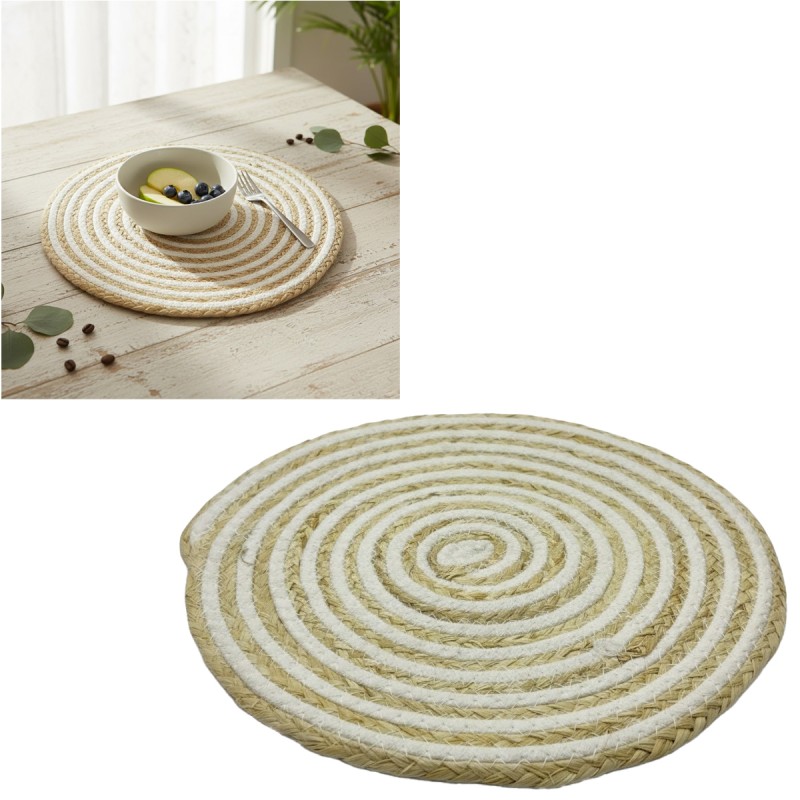 JOGO AMERICANO PARA MESA DE JANTAR DE FIBRA NATURAL REF: AMER0062 JOGO AMERICANO PARA MESA DE JANTAR DE FIBRA NATURAL REF: AMER0062