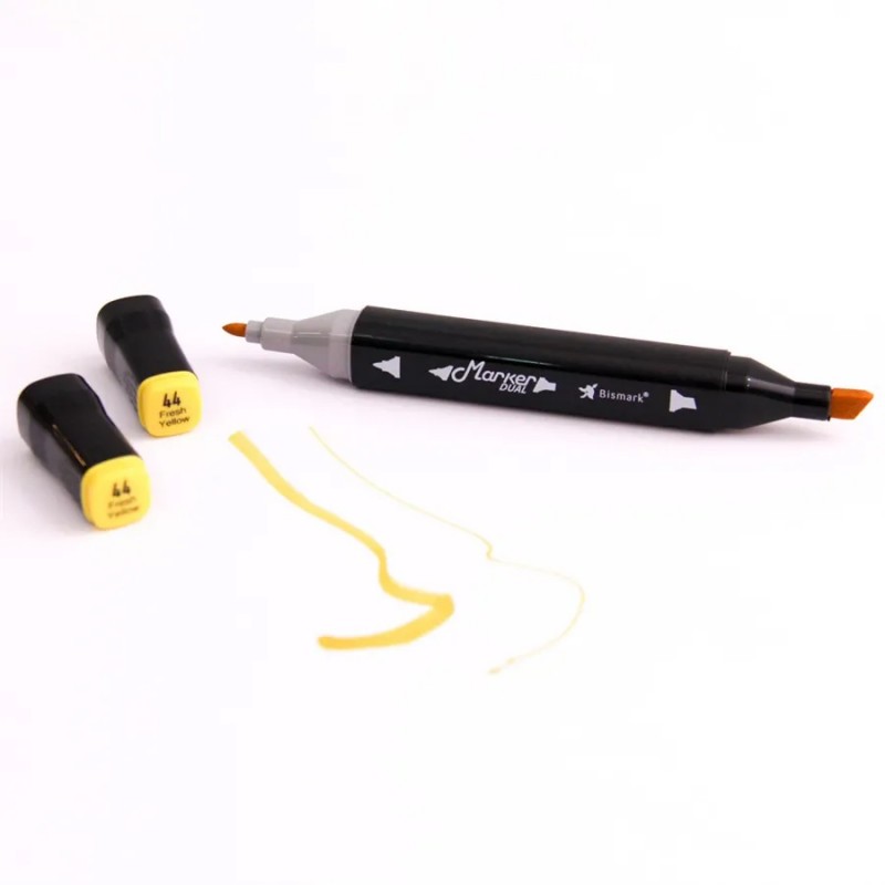 MARCADOR FRESH YELLOW 2 PONTAS