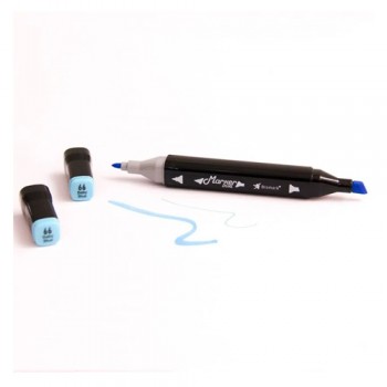 MARCADOR BABY BLUE 2PONTAS 1UNI MARCADOR BABY BLUE 2PONTAS 1UNI