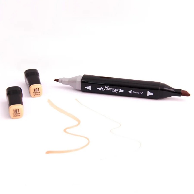 MARCADOR YELLOW OCHRE 2 PONTAS MARCADOR YELLOW OCHRE 2 PONTAS
