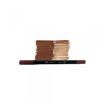 CANETA DUALTIP MARROM REF: 068 CANETA DUALTIP MARROM REF: 068