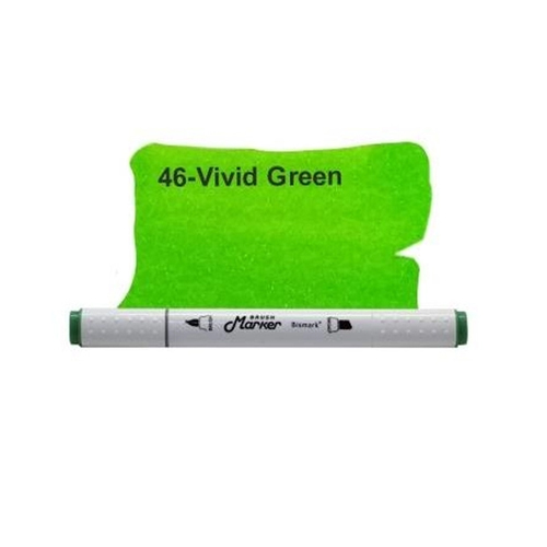 MARCADOR VIVID GREEN 2 PONTAS