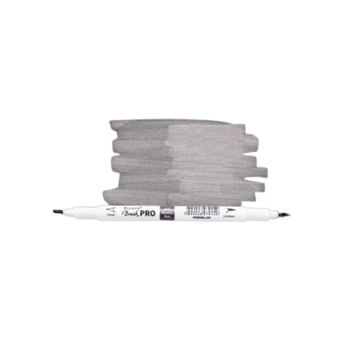 MARCADOR BRUSH 2PONTAS METALICA MARCADOR BRUSH 2PONTAS METALICA