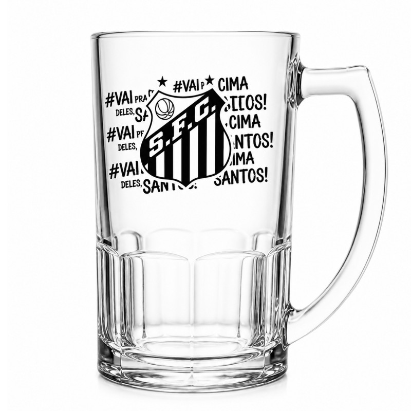 CANECA DE VIDRO 340ML MODELO SANTOS REF: 119037 CANECA DE VIDRO 340ML MODELO SANTOS REF: 119037