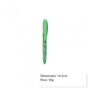 MARCA TEXTO COR: VERDE PASTEL UNIDADE REF: 9077 MARCA TEXTO COR: VERDE PASTEL UNIDADE REF: 9077