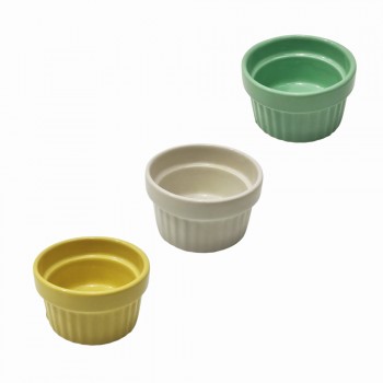 MINI TIGELA RAMEKIN EM CERÂMICA 100ML REF: CK3389 MINI TIGELA RAMEKIN EM CERÂMICA 100ML REF: CK3389