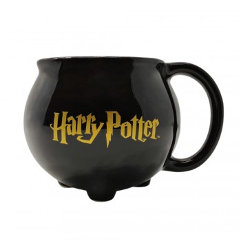 CANECA CALDEIRÃO MODELO BRASÃO HOGWARTS 500ML REF: 10023664 CANECA CALDEIRÃO MODELO BRASÃO HOGWARTS 500ML REF: 10023664