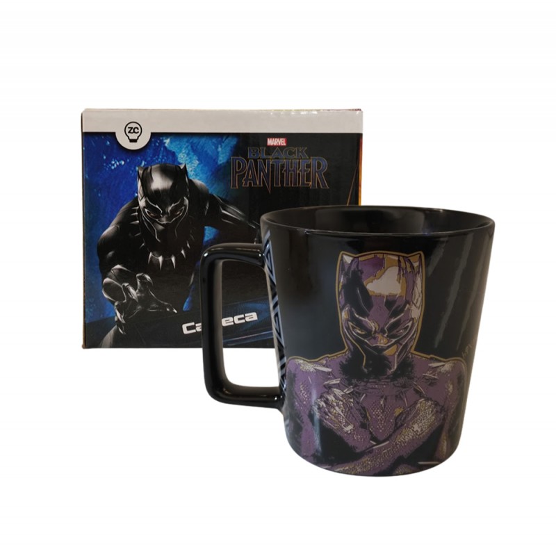 CANECA BUCK EM CERÂMICA PANTERA NEGRA 400ML REF: 10024291 CANECA BUCK EM CERÂMICA PANTERA NEGRA 400ML REF: 10024291