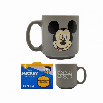 CANECA MINI TINA MODELO MICKEY MOUSE EM CERÂMICA 100ML REF: 10024490