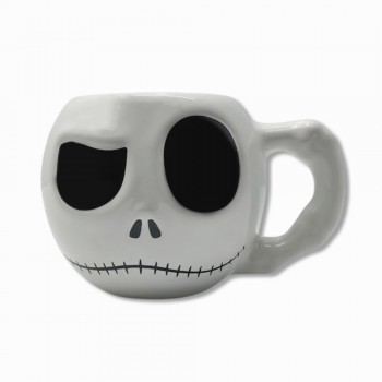 CANECA 3D MODELO JACK SKELLINGTON 450ML EM PORCELANA REF: 10024524 CANECA 3D MODELO JACK SKELLINGTON 450ML EM PORCELANA REF: 10024524