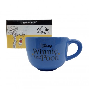 CANECA DE SOPA MODELO URSINHO POOH EM PORCELANA 500ML REF: 10024726 CANECA DE SOPA MODELO URSINHO POOH EM PORCELANA 500ML REF: 10024726