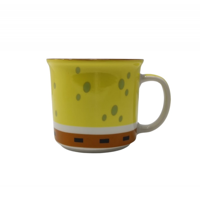 CANECA EM CERÂMICA MODELO BOB ESPONJA 350ML  REF: 10025019
