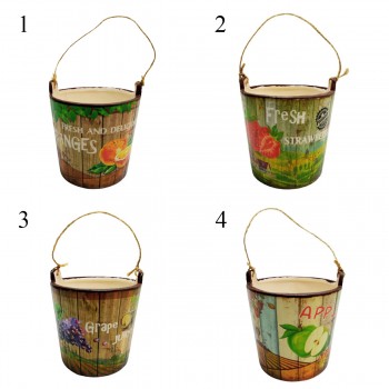VASO ESTAMPADO COM CERÂMICA REF: D65155 VASO ESTAMPADO COM CERÂMICA REF: D65155
