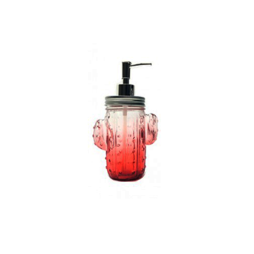 SABONETEIRA MODELO: CACTO 350ML VERMELHO SABONETEIRA MODELO: CACTO 350ML VERMELHO