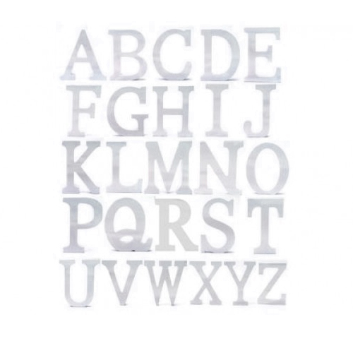 ENFEITE DECORATIVO LETRA EM MDF *UNITARIO* ENFEITE DECORATIVO LETRA EM MDF *UNITARIO*