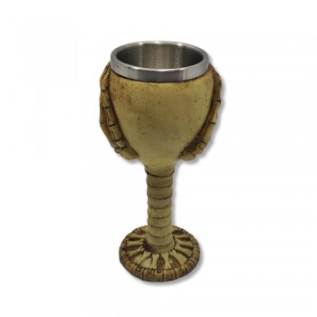 TAÇA MEDIEVAL MODELO CAVEIRA EM RESINA 150ML REF: 1602A TAÇA MEDIEVAL MODELO CAVEIRA EM RESINA 150ML REF: 1602A