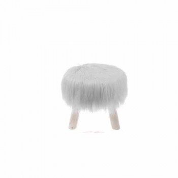 PUFF DECORATIVO BRANCO
