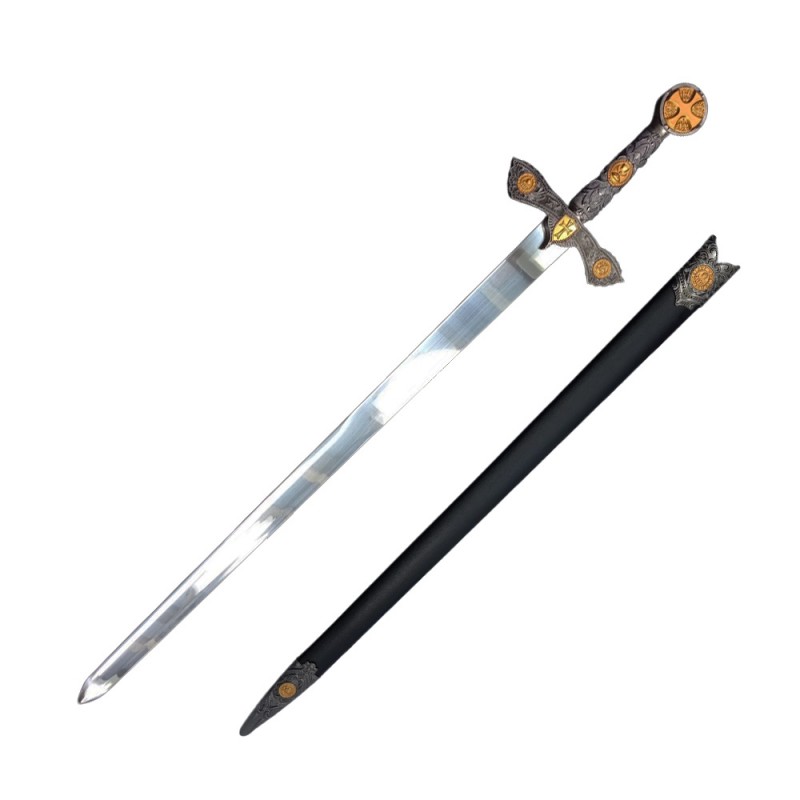 ESPADA MEDIEVAL COM LÂMINA SEM CORTE REF: PFL16900 ESPADA MEDIEVAL COM LÂMINA SEM CORTE REF: PFL16900