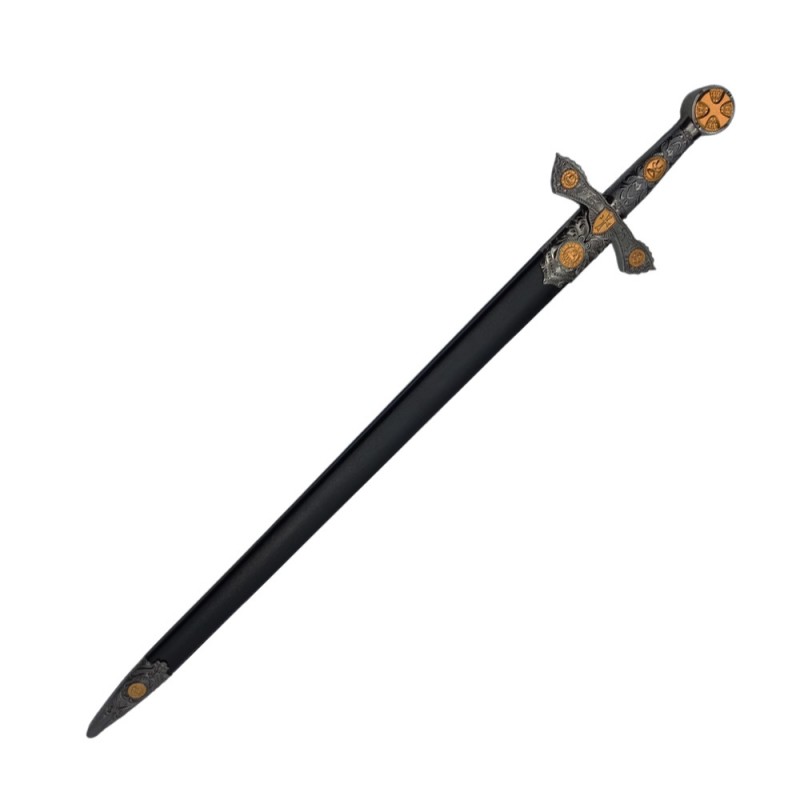 ESPADA MEDIEVAL COM LÂMINA SEM CORTE REF: PFL16900 ESPADA MEDIEVAL COM LÂMINA SEM CORTE REF: PFL16900