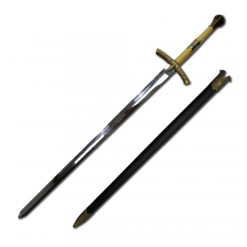 ESPADA MEDIEVAL COM LÂMINA SEM CORTE REF: PFL17949 ESPADA MEDIEVAL COM LÂMINA SEM CORTE REF: PFL17949
