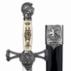 ADAGA DECORATIVA COM LÂMINA SEM CORTE EM METAL REF: PFL9166 ADAGA DECORATIVA COM LÂMINA SEM CORTE EM METAL REF: PFL9166