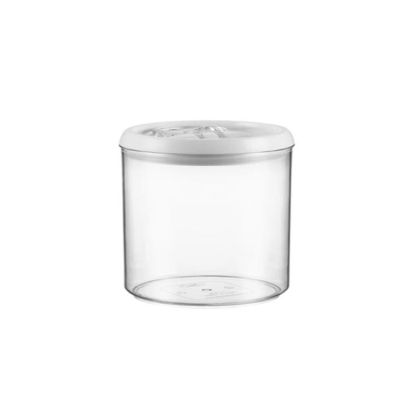 POTE EM PLASTICO PARA MANTIMENTOS 1L