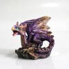 DRAGÃO COM CASTELO DECORATIVO EM RESINA REF: PW170027