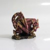 DRAGÃO COM CASTELO DECORATIVO EM RESINA REF: PW170027