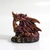 DRAGÃO COM CASTELO DECORATIVO EM RESINA REF: PW170027