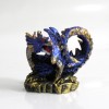 DRAGÃO COM CASTELO DECORATIVO EM RESINA REF: PW170027