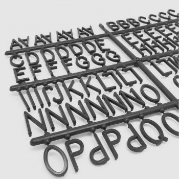 LETRAS PARA PLACA