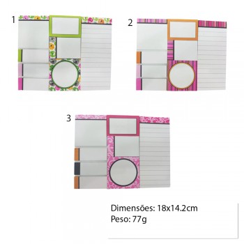 KIT BLOCO PARA ANOTACOES REF:AP23988-10 KIT BLOCO PARA ANOTACOES REF:AP23988-10