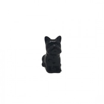 CACHORRO CERAMICA PEQUENO PRETO CACHORRO CERAMICA PEQUENO PRETO