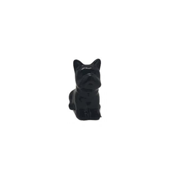 CACHORRO CERAMICA PEQUENO PRETO CACHORRO CERAMICA PEQUENO PRETO