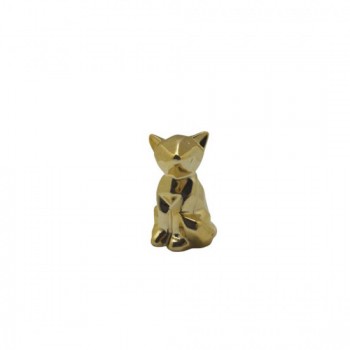CERAMICA MODELO RAPOSA DOURADO CERAMICA MODELO RAPOSA DOURADO