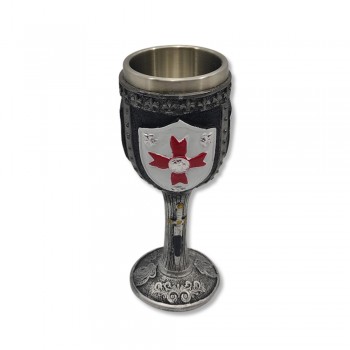 TAÇA MEDIEVAL MODELO CAVEIRA EM RESINA 150ML REF: 1123A TAÇA MEDIEVAL MODELO CAVEIRA EM RESINA 150ML REF: 1123A
